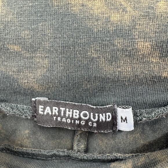 Earthbound bleach dye green flare pants - Picture 5 of 5